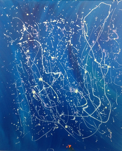 Click here to view Abstract - Blue artwork by Jaime Gracia